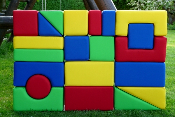 Molitanová stavebnice 21 ks (20 cm) BAVLNA