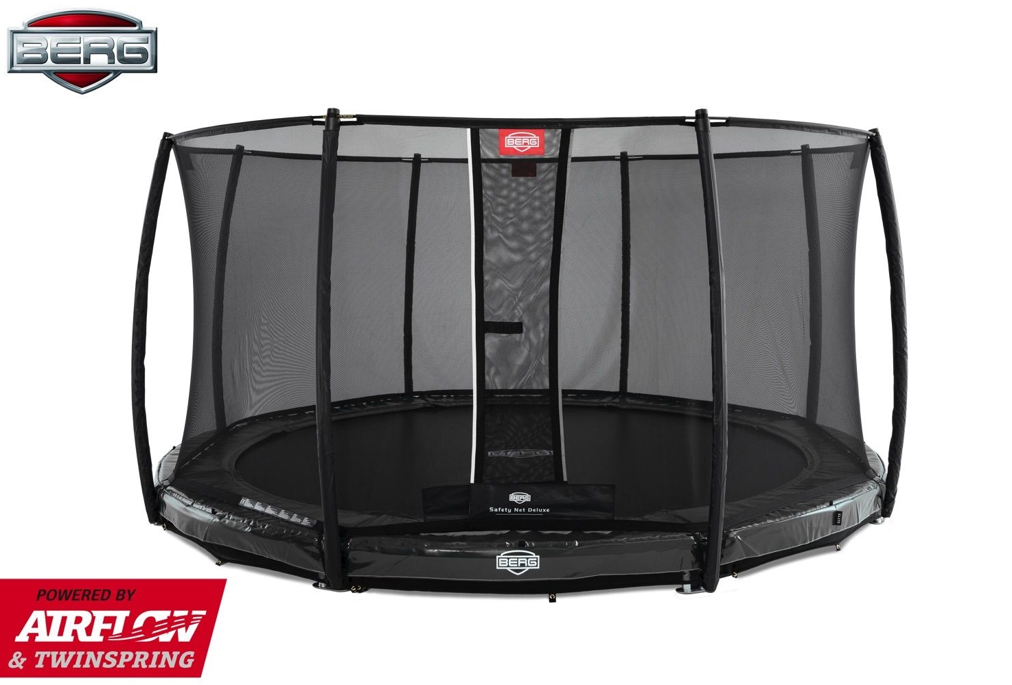 PROFI BERG Inground Elite GREY 430 cm + síť DELUXE