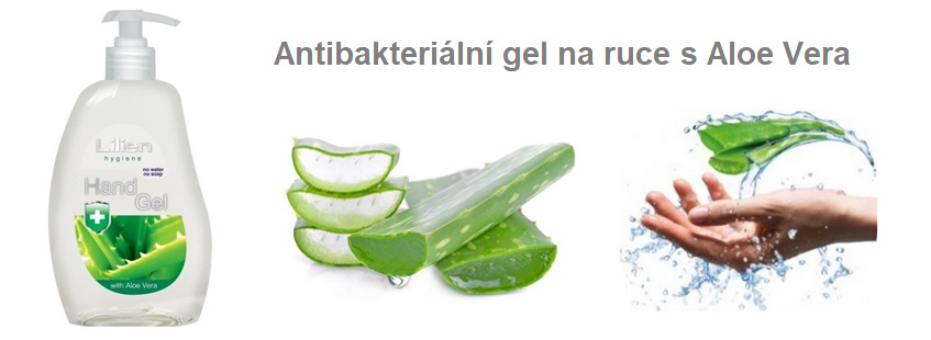 Dezinfekční gel na ruce Lilien Aloe Vera 5 l