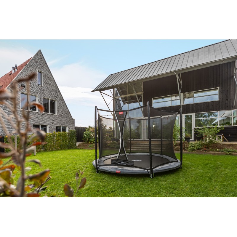 BERG InGround Favorit BLACK 380 cm + ochranná síť