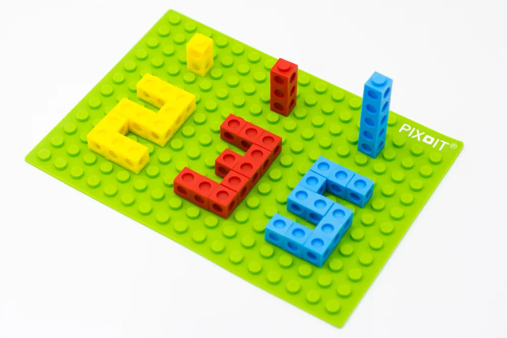 PIX-IT 3D kostky Green