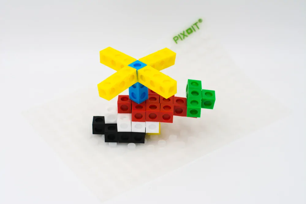 PIX-IT 3D kostky Transparent