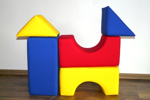 Molitanová stavebnice 16 ks (20cm) BAVLNA