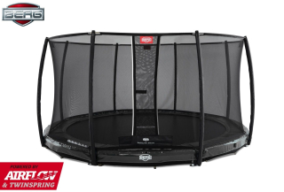 PROFI BERG Inground Elite GREY 430 cm + síť DELUXE